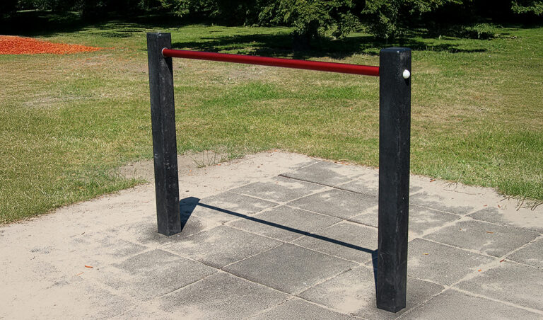 Kunststof duikelrek enkel op openbare speelplek