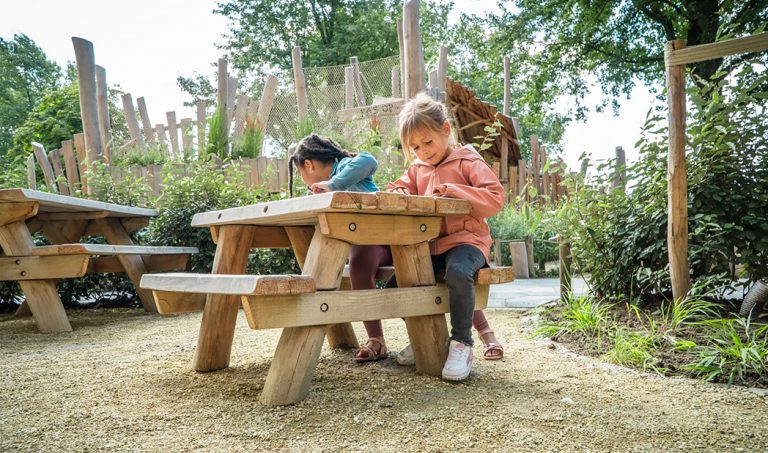 Picknicktafel voor kleine kinderen