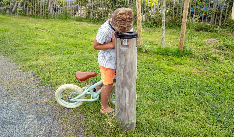 Robinia vergrootglas speeltoestel