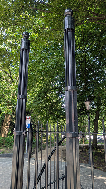 Hekwerk Oostepark Amsterdam